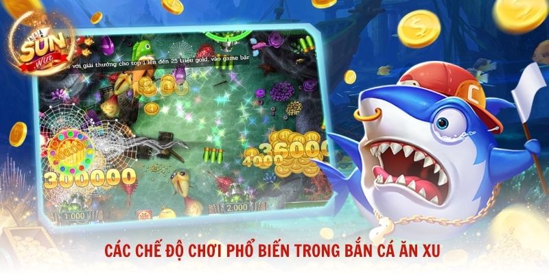 Các chế độ chơi phổ biến trong bắn cá ăn xu và cách lựa chọn phù hợp