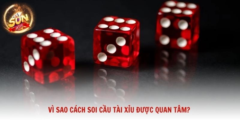 Vì sao cách soi cầu tài xỉu được quan tâm?