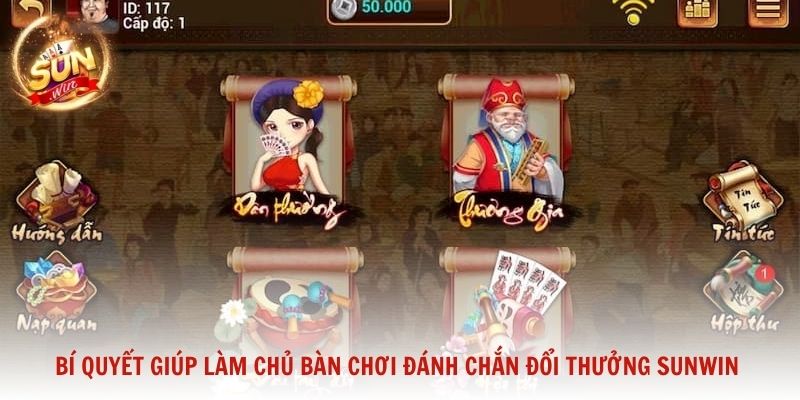 Bí quyết giúp làm chủ bàn chơi đánh Chắn đổi thưởng Sunwin
